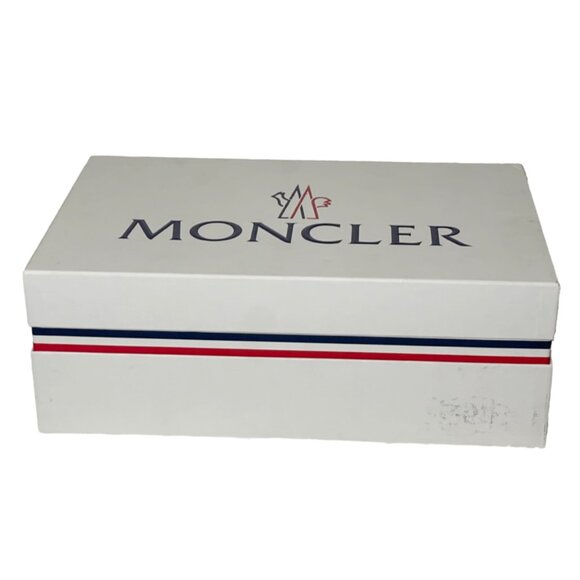 Moncler | Belay Woven Open Toe Sandals in Light Grey - Picture 8 of 8